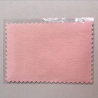 100 PCS 7cmx10cm silver cleaner flannel Polish Cloth Suede silver cloth silver jewelry glaze cloth opp plastic bag