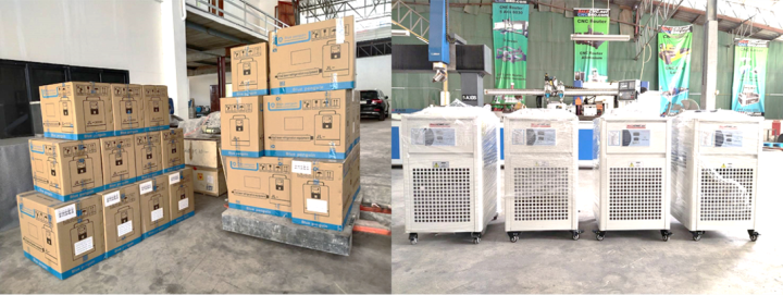 เทสสินค้าและรับที่ร้าน-chiller-water-cooling-เครื่องชิลเลอร์-jl-6000-jl6000-cw-6000-cw6000