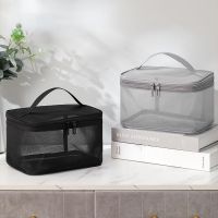 Women 39;s Transparent Mesh Ideal for Cosmetics Makeup and Toiletries Kit for Travel Sales Success Make Up Organizer Bag