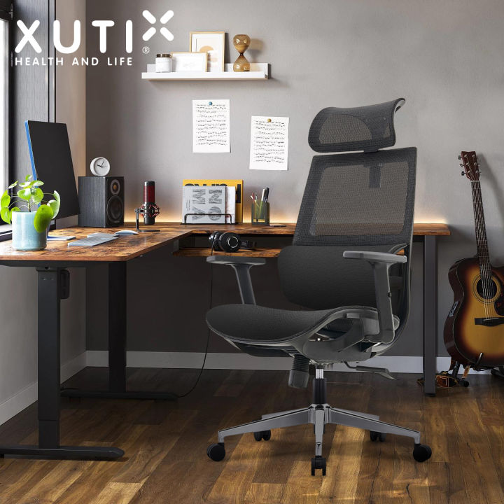 xuti-s1-ergonomics-chair-เก้าอี้สำนักงานที่ออกแบบตามหลักสรีรศาสตร์-สามารถเอนได้-เก้าอี้สำนักงานนั่งสบาย-เก้าอี้ผู้บริหาร