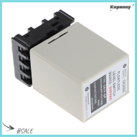 Kupanny รีเลย์ระดับ AC220V แบบ C61F-GP ตัวควบคุมสวิทช์เซนเซอร์ตรวจจับระดับแบบไร้ลอยพร้อมฐาน