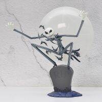 The Nightmare Before Christmas ภาพอนิเมะแจ็คสเกลลิงตัน Modle ของเล่นของขวัญวันฮาโลวีน Hiasan Kamar