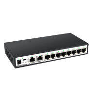 Plug And Play 101001000Mbps Ethernet Smart Switcher Game 10-Ports Gigabit Switch Network Switch RJ45 Hub Internet Splitter