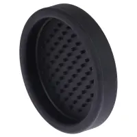 baoda 1pcs ซิลิโคนสีดำรอบกาแฟ tamper MAT ESPRESSO เส้นผ่าศูนย์กลางไม่มีกาแฟ tamper