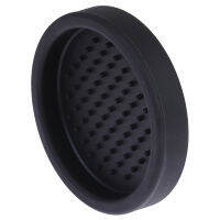 ruyifang 1pcs ซิลิโคนสีดำรอบกาแฟ tamper MAT ESPRESSO เส้นผ่าศูนย์กลางไม่มีกาแฟ tamper