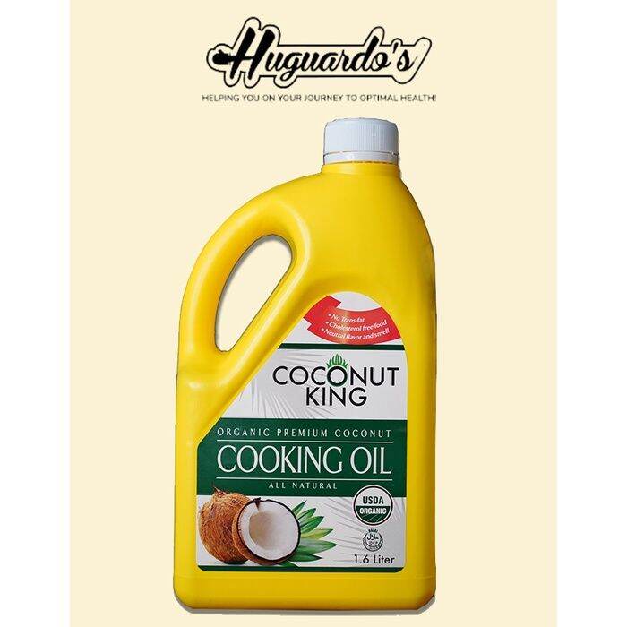 Coconut King Cooking Oil 1.6L or 1L Lazada PH