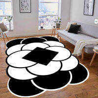 Home Decor Black White Rugs Bedroom Rugs Corridor Rugs Washable Support Custom Rugs Marble Styles New Large Rugs