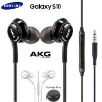 [A Necessary] Samsung หูฟัง Galaxy S8 S9 S10 AKG EO-IG955ชุดหูฟัง3.5มม.มีสายไมโครโฟนสำหรับ Huawei Xiami มาร์ทโฟน OnePlus