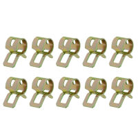 10Pcs 5-22Mm Spring Clip Fuel Line Hose Water Pipe Tube Clamps Fastener