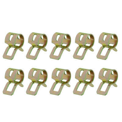 10Pcs 5-22มม.คลิปสปริงสายท่อเชื้อเพลิงท่อน้ำ Air เข็มขัดรัดท่อ Fastener