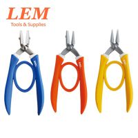 Anex Nylon Covered Pliers With Rubber Grip 251N/252N/253N Jewelry Accessory Needle Nose Round Nose DIY Handmade Tools