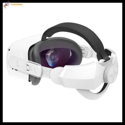 RUANEHAN อุปกรณ์เสริมสำหรับเปลี่ยนหูฟัง VR ที่ทนทาน VR สายรัดศีรษะ VR สายรัดหัวกะทิสำหรับ Oculus Quest 2