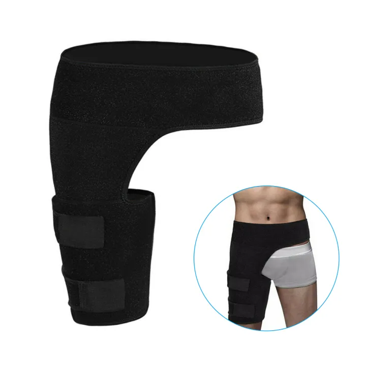 Men and Women Adjustable Hip Groin Stabilizer and Hip Brace for