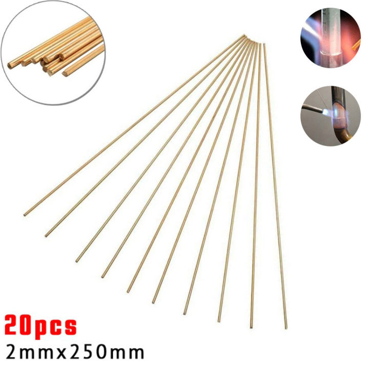 20-pcs-ทองเหลืองลวดเชื่อมทองแดงฟอสฟอรัส-sticks-2-มม-250-มม-สำหรับซ่อมเชื่อม-brazing-บัดกรีเชื่อมแท่ง-tutue-store