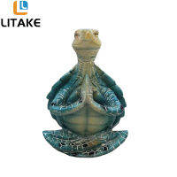 Litake เครื่องประดับคุณภาพสูงเต่าเรซิ่นสำหรับตู้ปลาตกแต่งตู้ปลาเต่ามีเอกลักษณ์ทนทานคงทนคงทนไม่เหมือนใครให้อุปกรณ์เสริม