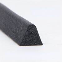 1m triangle soft strip waterproof dustproof rubber anti collision sponge foam bar soundproof strip equipment sealing strip