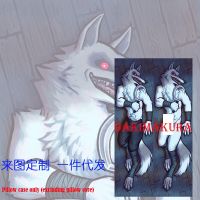 Dakimakura อะนิเมะ Death Wolf Fury พิมพ์สองด้านชีวิตขนาดปลอกหมอนร่างกาย