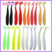 20ชิ้น2กรัม/7.5เซนติเมตร T-Tail Soft PVC เหยื่อตกปลาหนอน10สีเหยื่อว่ายน้ำ (พร้อม)