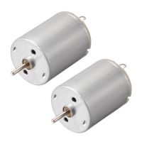 จอ Dc Uxcell 5.5V 35000Rpm 0.7a เพลากลม Motor Listrik สำหรับเรือของเล่น Rc รุ่น Diy งานอดิเรก2ชิ้น