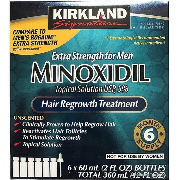 ★Kirkland Minoxidil 5 Topical Solution USP (6 Months Supply)☚ | Lazada PH