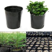 【✔In stock】 lezheng8515148 กระถางปลูกผักกระถางพลาสติกปลูกต้นไม้กระถางดอกไม้ Grow 100ชิ้นเป็นมิตรต่อสิ่งแวดล้อม