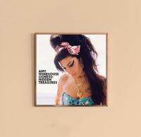 Amy Winehouse-สิงโตสมบัติที่ซ่อนอยู่อัลบั้มเพลงปกโปสเตอร์ภาพเขียนการตกแต่งภาพวาดผนังบ้าน (ไร้กรอบ)