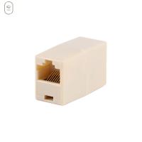 VISIONN ปลั๊กต่อ RJ45สายเคเบิลเครือข่าย RJ45เต้าเสียบคอมพิวเตอร์สายเคเบิลอะแดปเตอร์ข้อต่ออแดปเตอร์ตัวขยายสายเคเบิลเครือข่ายตัวเชื่อมสายไฟหัวตรงคู่