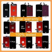 อะไหล่จอแสดงผล Lcds สำหรับ6 6S 7 8 Plus หน้าจอ LCD หน้าจอสัมผัสประกอบ Digitizer สำหรับไม่มีพิกเซลที่ตาย6P 7P 8 P