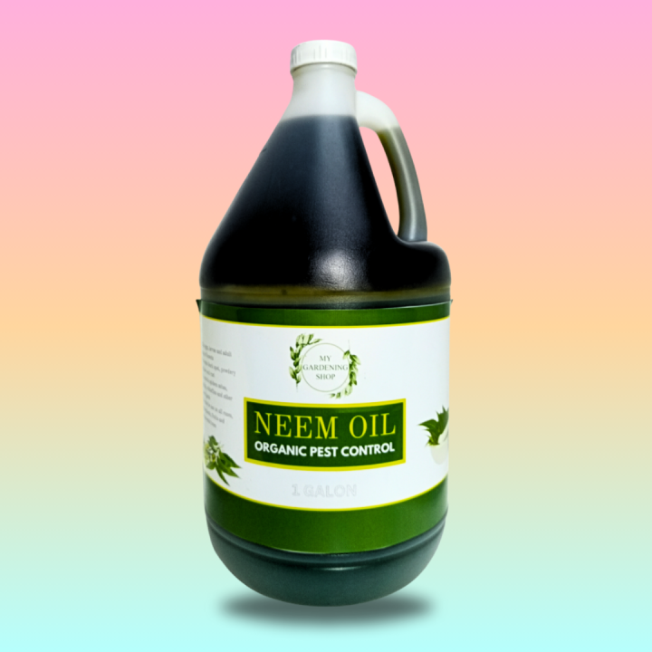 Neem Oil 1 gallon insecticide, pesticide and fungicide that effectively