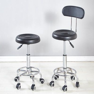 [COD] computer chair anchor lifting high stool home student rotating office backrest with wheel round study