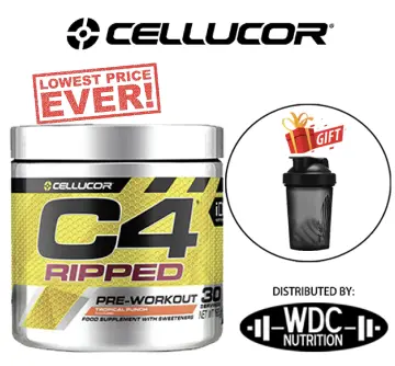 Cellucor C4 Ripped (30 Servings)Pre-Workout & Fat Burner 2-in-1