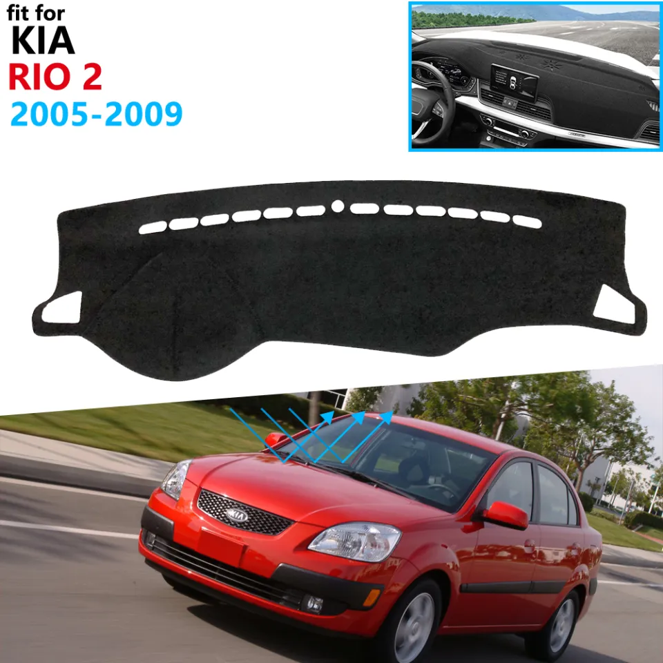 Dashboard Cover Protective Pad For Kia Rio 2 2005 2006 2007 2008