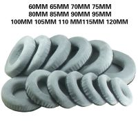 ✓✾✒ General Grey Velvet Ear Pads Cushions 60 65 70 75 80 85 90 95 100 105 110 115 120MM Memory Foam Earpads for SONY Sennheiser