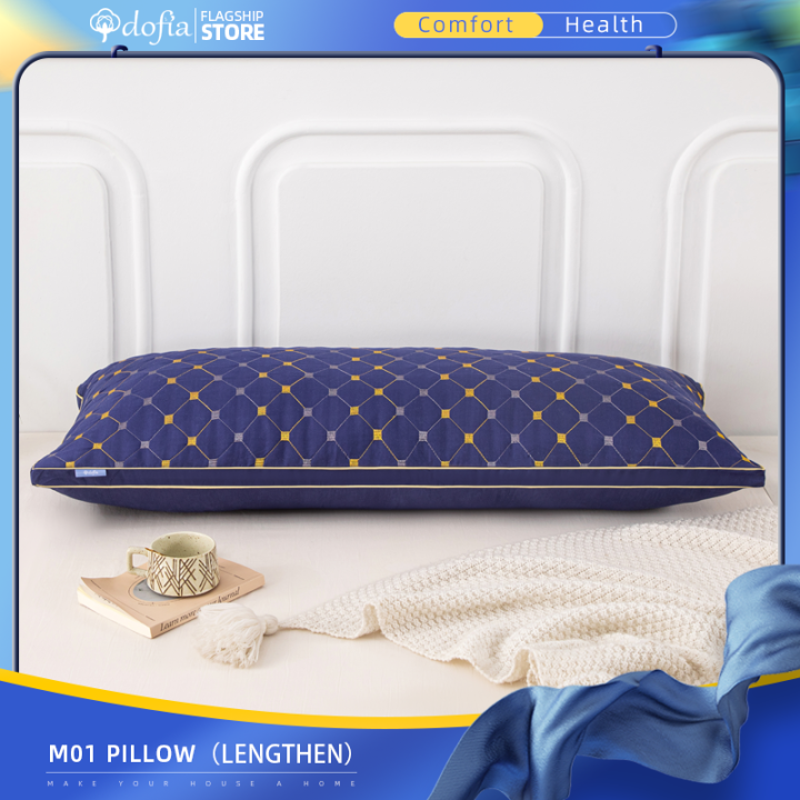 Dofia 51*142 cm Upgraded Five Star White Hotel Long Pillow Lazada PH