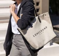 ใหม่ กระเป๋า กระเป๋าถือ กระเป๋าสะพายไหล่ Longchamp Roseau Shopping bag L กระเป๋าผู้หญิง ของแท้ 100%