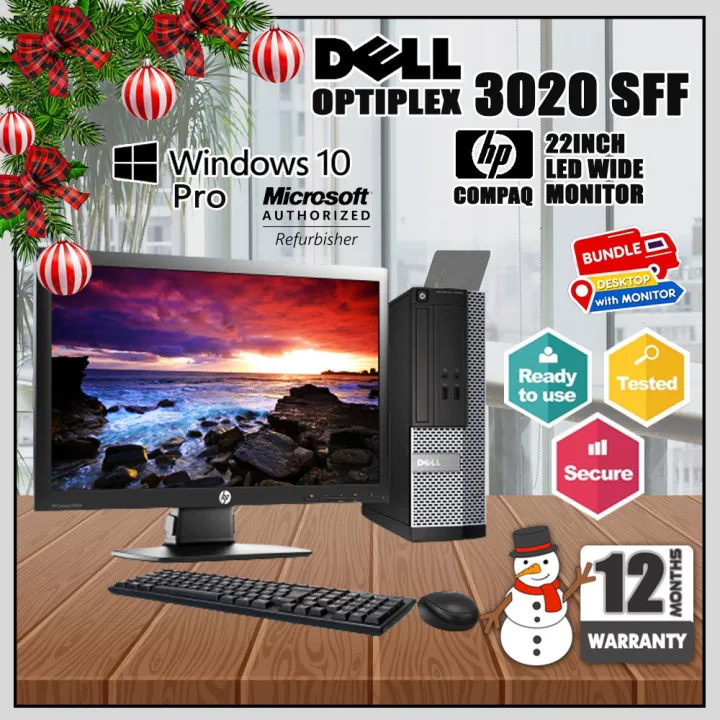 REFURBISHED Bundle Dell Desktop Core i5 4th Gen with 22inch LED Monitor / Windows 10 Pro / READY TO USE | Lazada PH REFURBISHED Bundle Dell Desktop Core i5 4th Gen with 22inch LED Monitor / Windows 10 Pro / READY TO USE | Lazada PH