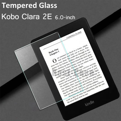 E-Book ปกป้องหน้าจอสำหรับ Kobo Clara 2E 6.0 2022กระจกเทมเปอร์ป้องกันหน้าจอ Clara2E ฟิล์มปกป้องหน้าจอ Kobo Clara 2 E 6.0นิ้ว