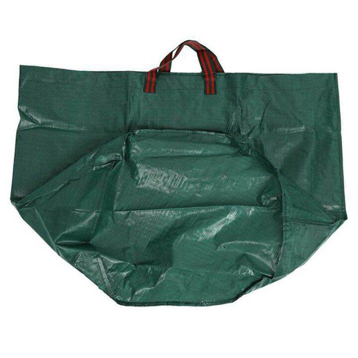 6x-270l-garden-waste-bag-large-strong-waterproof-heavy-duty-reusable-foldable-rubbish-grass-sack
