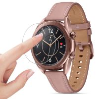 Penka Shop】นาฬิกานาฬิกาข้อมือคุณภาพดีฟิล์มสำหรับ Samsung Galaxy Watch 3 45มม. กระจกนิรภัยสำหรับ Galaxy Watch 3 41มม. ฝาครอบปกป้องหน้าจอกันรอยขีดข่วน41มม.