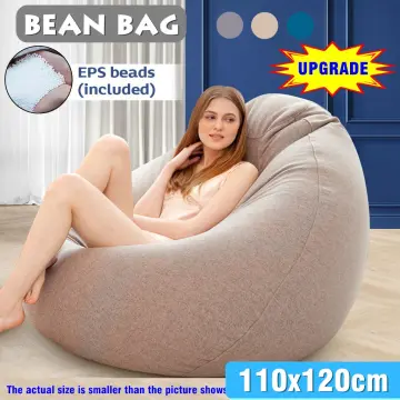 Bulky]1kg Premium Bean Bag Refill 80L Filler for Beanbag, Fast Delivery, Beanbag EPP Beads; EPS Fillers, Bean Bag Couch Chairs Sofa Lazy Lounger  EPS Beads Filling Indoor