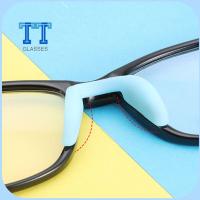 TandT GLASSES 5PCS/Pack เครื่องมือซ่อมแซม กดบน นุ่มดี ป้องกันการลื่น Nosepads แว่นตา ซิลิโคนรองจมูก แผ่นรองจมูกแว่นตา