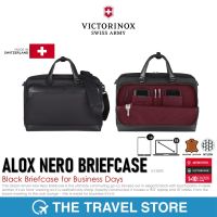 VICTORINOX Alox Nero Briefcase | Black Briefcase for Business Days (611805) กระเป๋าใส่เอกสาร รองรับคอมพิวเตอร์