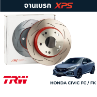 จานเบรกแต่ง TRW XPS (282mm/260mm) สำหรับ Honda Civic FC / FK