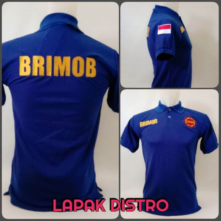 Kaos Baju Kaos Polo Shirt BRIMOB Benhur | Lazada Indonesia