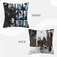 (All in stock, double-sided printing)    Kpop Cushion Kpop Plush Pillow Case AB37 Square Pillow Case 30X30cm 40X40cm 45X45cm 50X50cm 55X55cm 60x60cm   (Free personalized design, please contact the seller if needed)