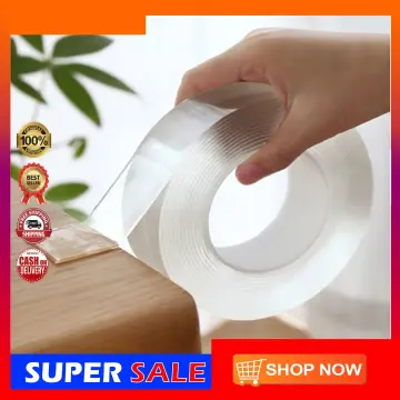 200 Pcs Double-sided Dispensing Adhesive Dots Traceless Tape Wall