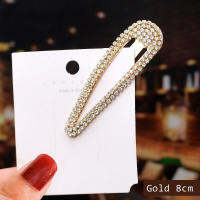 Women Rhinestone Rhinestone Geometry Crystal Metal Hairpin