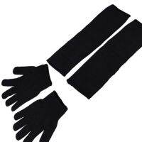 Cut-Resistant Working Safety Gloves and Arm Sleeves Anti-Cut Protective Stainless Steel Wire for Butcher Builder Gardener