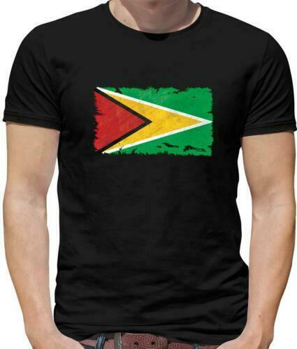 guyane-drapeau-t-shirt-georgetown-du-sud-am-rique-pays-voyage-cadeau