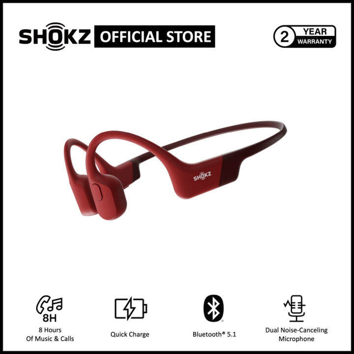 SHOKZ OpenRun OpenEar Bluetooth Bone Conduction Sport Headphones